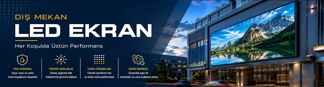 dış mekan led ekran