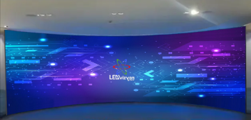 P3.91 Curve Indoor Led Ekran